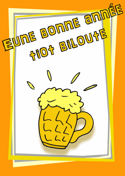 carte de voeux humour